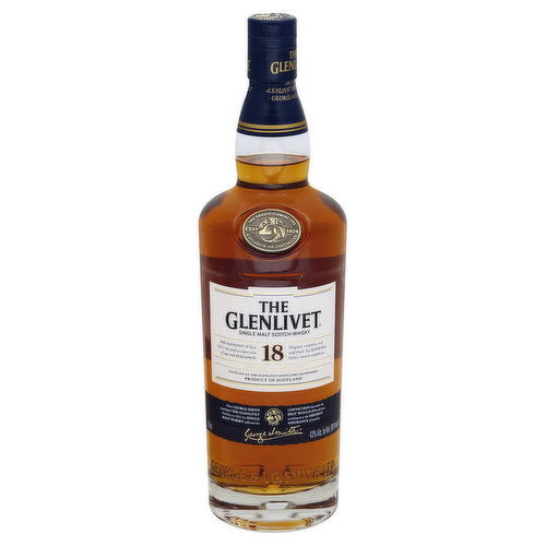 Glenlivet Whisky, Scotch, Single Malt