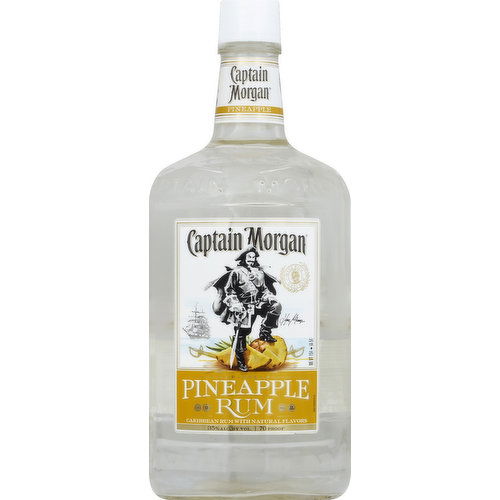 Captain Morgan Rum, Pineapple, Caribbean