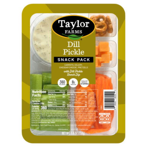 Taylor Farms Dill Pickle Snack Tray