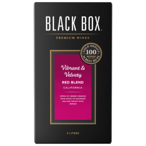 Black Box Vibrant and Velvety Red Blend Red