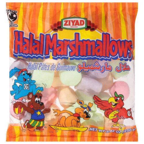 Ziyad Marshmallows, Halal