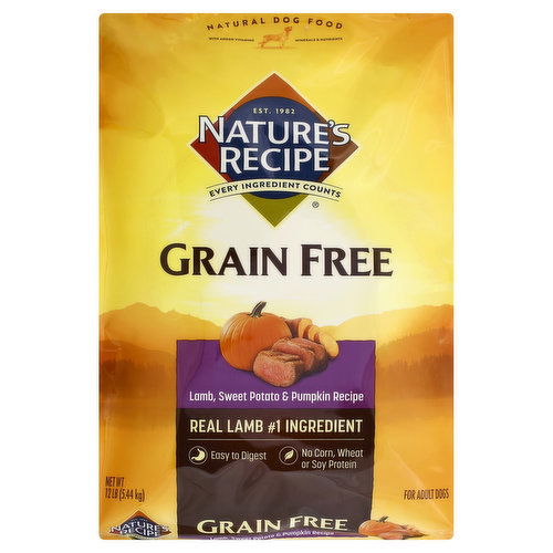 Is nature's recipe grain free a good dog food best sale