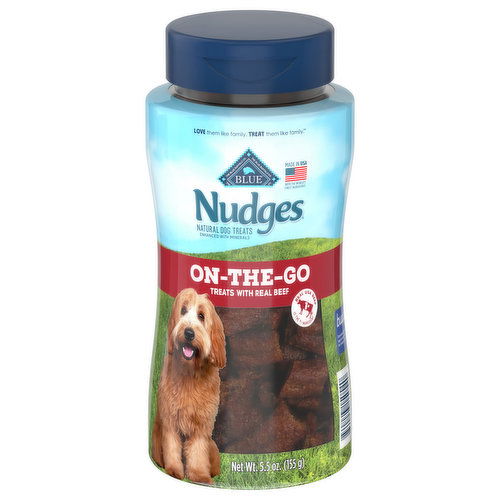 Blue Buffalo Blue Nudges Dog Treats, Natural, On-the-Go