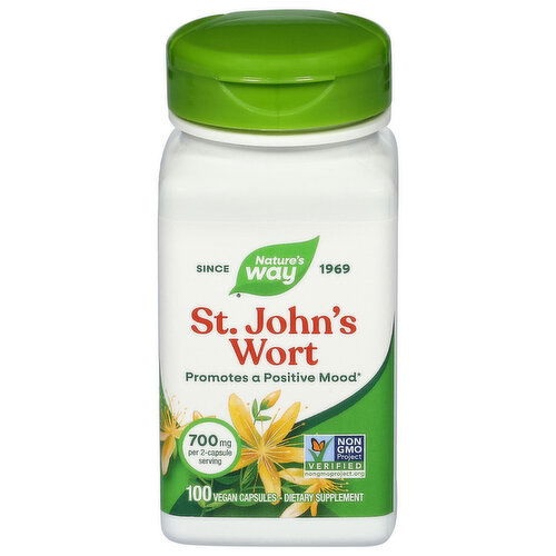 Nature's Way Vegan Capsules St. John's Wort