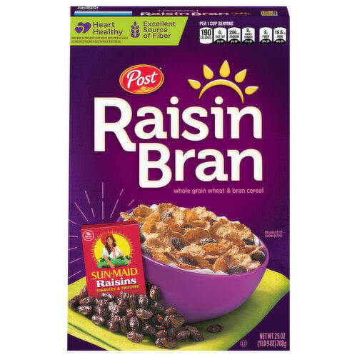 Raisin Bran Whole Grain Wheat & Bran Cereal