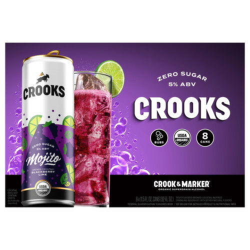 Crooks Mojito, Blackberry Lime