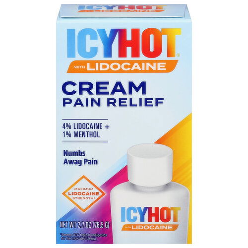Icy Hot Maximum Strength Pain Relief Cream with Lidocaine