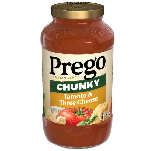 Prego® Chunky Tomato and Three Cheese Pasta Sauce