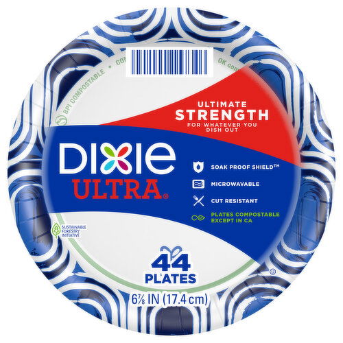 Dixie Ultra 6.875 Inch Plates