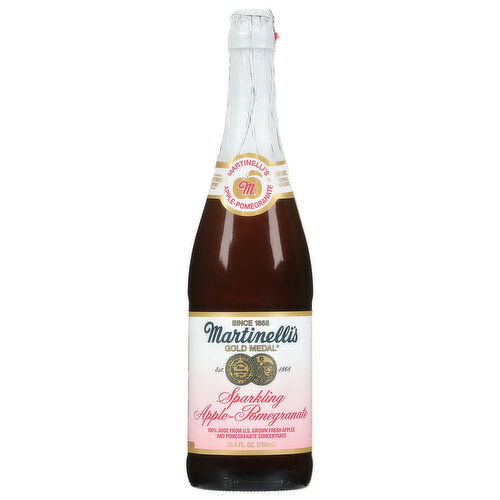 Martinelli's Gold Medal Sparkling Apple-Pomegranate Juice