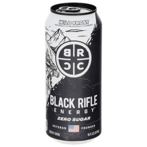 Black Rifle Coffee Company Zero Sugar Wild Frost Energy Drink