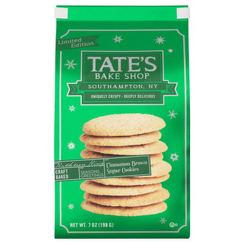 Tate's Bake Shop Cookies, Cinnamon Brown Sugar