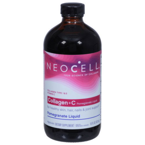 Neocell Collagen + C, Pomegranate Liquid