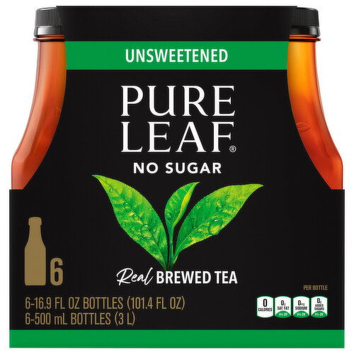 Pure Leaf Brewed Tea, Real, Unsweetened