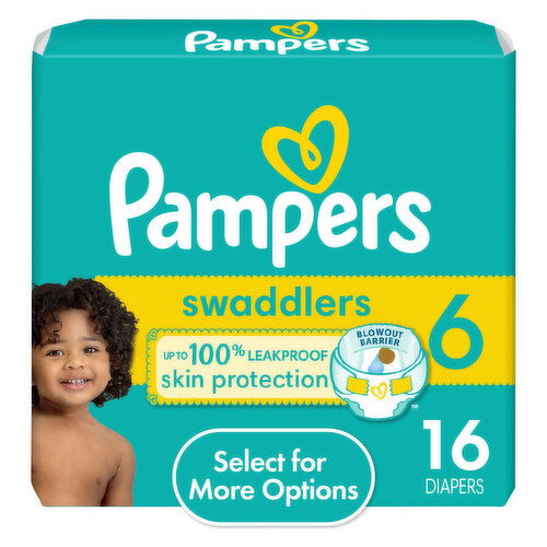 Pampers Swaddlers Swaddlers Diaper Size 6