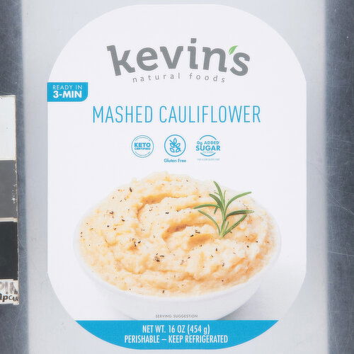 Kevin's Natural Foods Cauliflower, Mashed