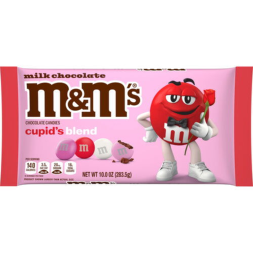 M&M'S M&M'S Milk Chocolate Cupid's Blend Valentine's Day Candy, 10 Oz Bag