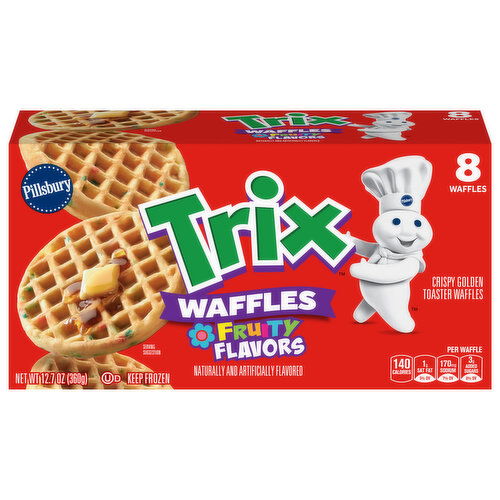 Pillsbury Trix Waffles, Fruity Flavors