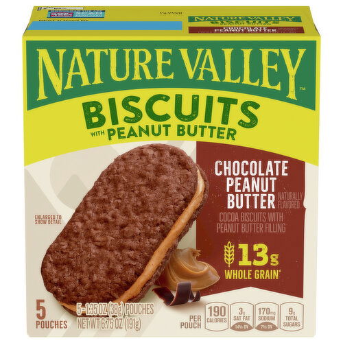 Nature Valley Biscuits, Chocolate Peanut Butter