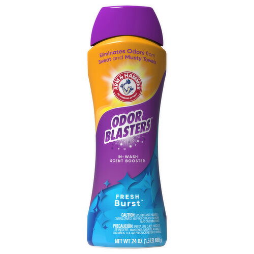 Arm & Hammer Odor Blasters Scent Booster, In-Wash, Fresh Burst