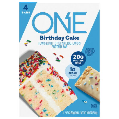 One Birthday Cake Protein Bar