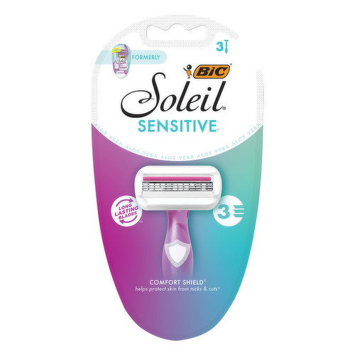 BiC Soleil Razors, Sensitive