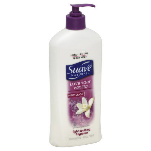 Suave Naturals Body Lotion, Lavender Vanilla