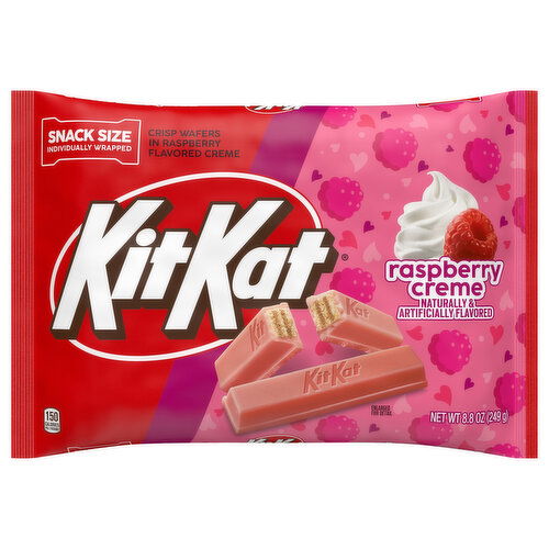 Kit Kat Crisp Wafers, Raspberry Creme, Snack Size