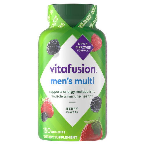 Vitafusion Gummies Berry Flavors Men's Multi