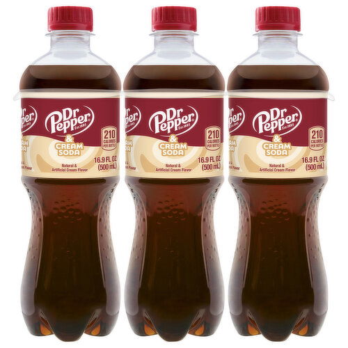 Dr Pepper Cream Soda 6-Pack