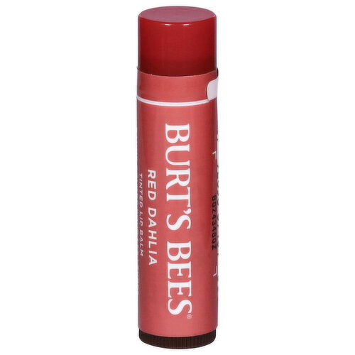 Burt's Bees Lip Balm, Tinted, Red Dahlia