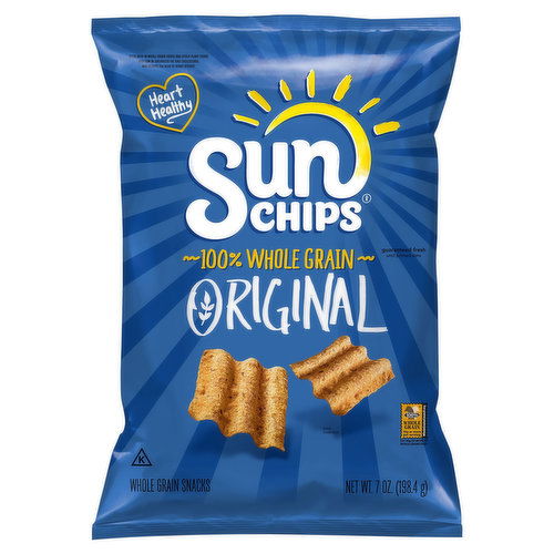 SunChips Whole Grain Snacks, Original