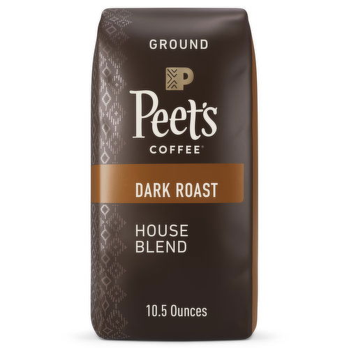 Peet's Coffee House Blend, Dark Roast Ground Coffee