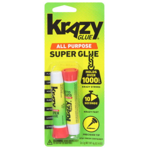 Krazy Glue Super Glue, All Purpose