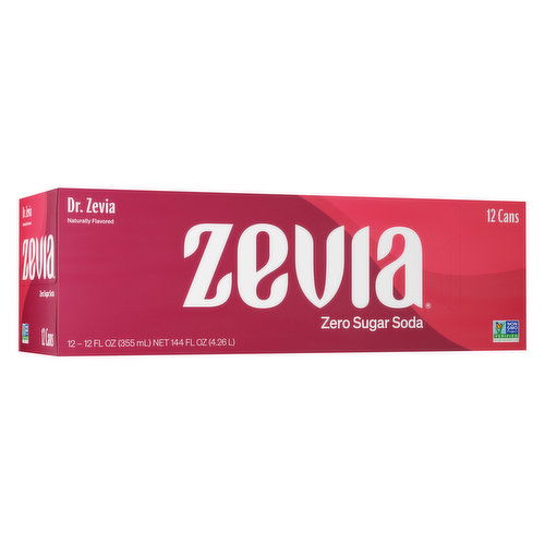 Zevia Soda, Zero Calorie, Dr Zevia