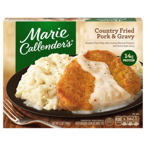Marie Callender's Country Fried Pork Chop & Gravy Frozen Meal