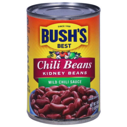 Bush's Best Chili Beans, Mild Chili Sauce