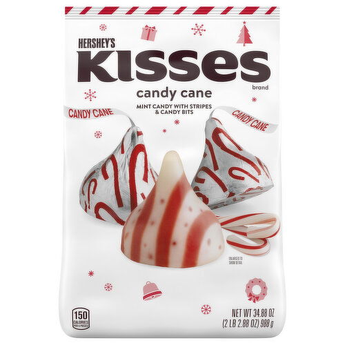 Kisses Candy Cane