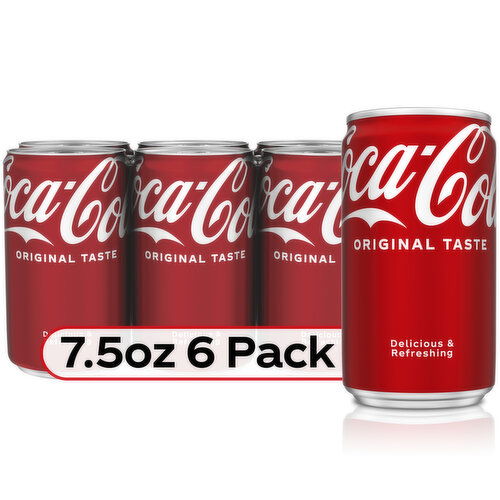 Coca-Cola Soda Soft Drink, 7.5 fl oz