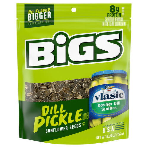 Bigs Dill Pickle Flavored Sunflower Seeds
