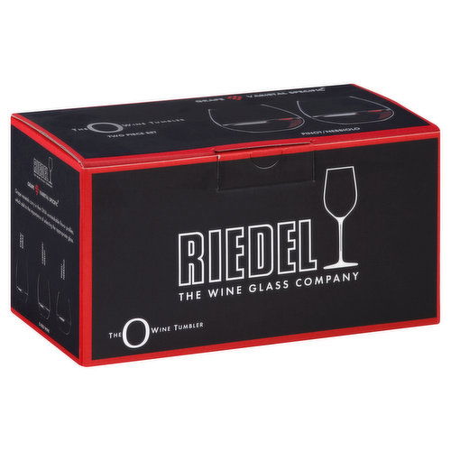 Riedel The O Wine Tumbler Glasses, Pinot/Nebbiolo