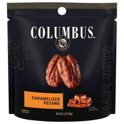 Columbus Pecans, Caramelized