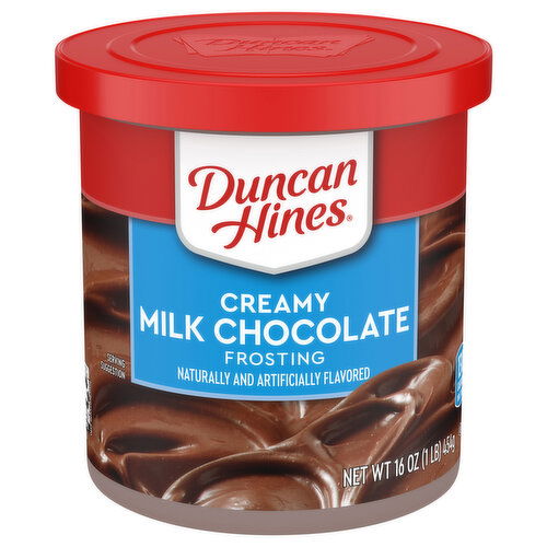 Duncan Hines Frosting, Creamy Milk Chocolate