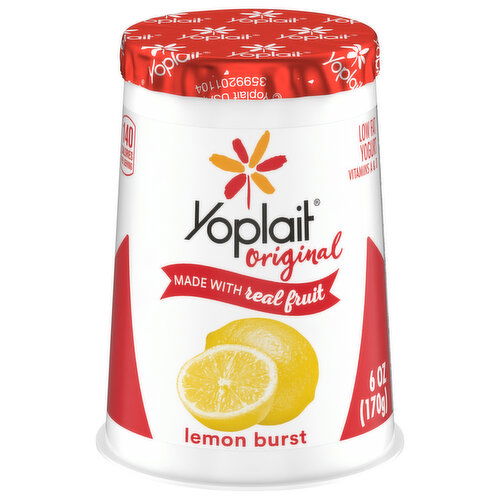 Yoplait Original Low Fat Lemon Burst Yogurt