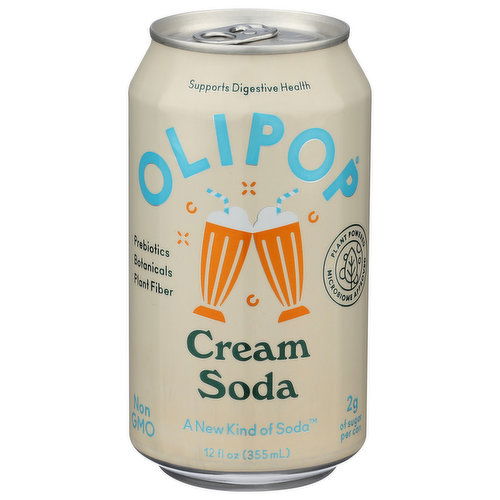 Olipop Soda, Cream