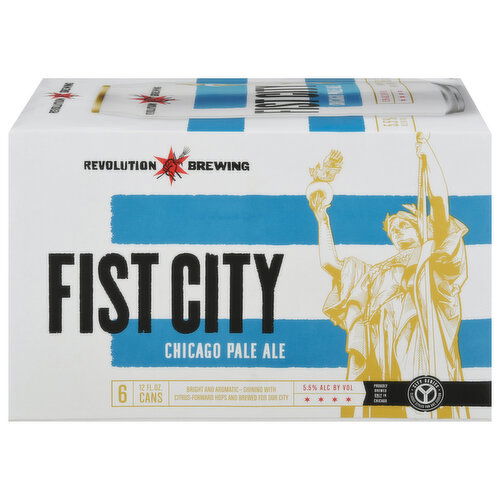Revolution Brewing Beer, Chicago Pale Ale, Fist City