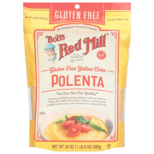 Bob's Red Mill Polenta, Yellow Corn, Gluten Free