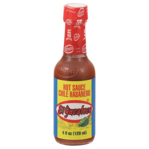 El Yucateco Hot Sauce, Chile Habanero