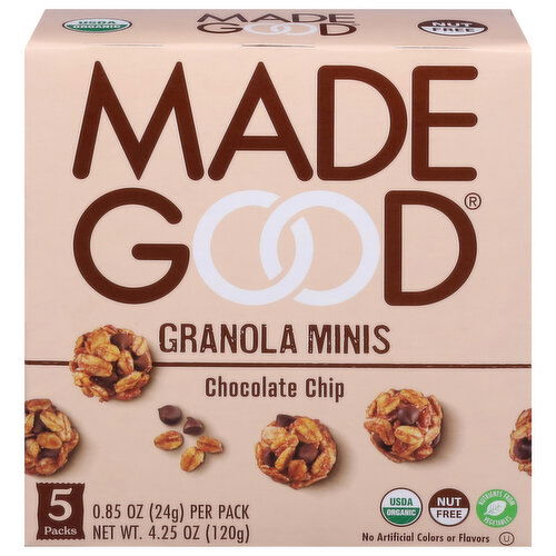 MadeGood Granola Minis, Chocolate Chip