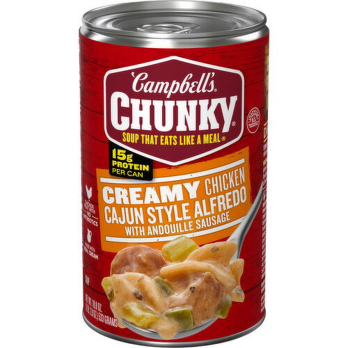 Campbell's® Chunky® Creamy Cajun Style Chicken Alfredo Soup